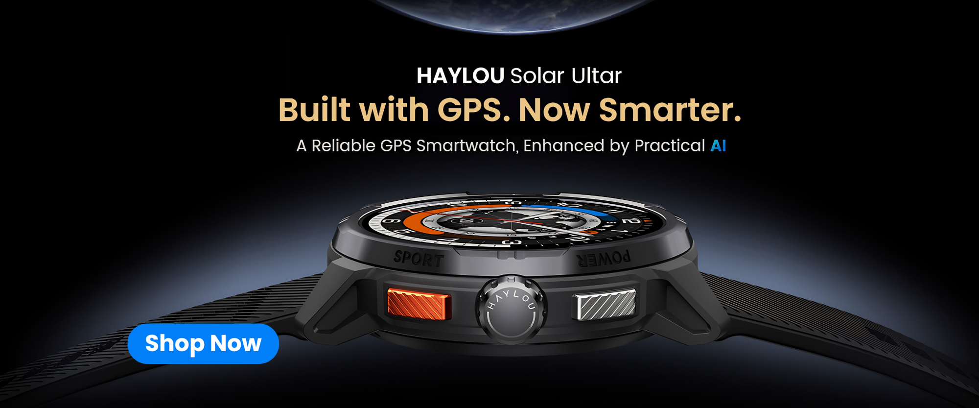 HAYLOU Solar Ultra GPS smartwatch